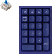 Keychron QMK Q0 Hot-Swappable Number Pad RGB Gateron G Pro Blue Switch Mechanical - Blue Version - Numerikus billentyűzet