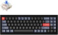 Keychron QMK Q7 70% Gateron G Pro Hot-Swappable Blue Switch Mechanical, Black - US