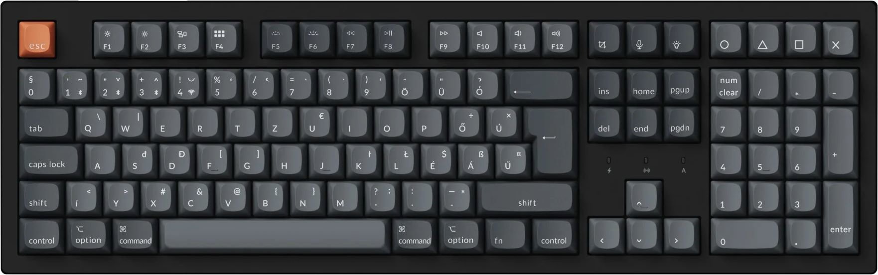 Keychron K10 Max RGB, Keychron Super Red - HU
