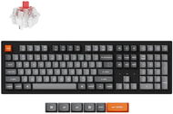 Keychron K10 Max Swappable RGB Backlight Red Switch - Black, US - Herní klávesnice