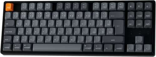 Keychron K8 Max Swappable RGB Backlight Aluminum Banana Switch - Black, CZ/SK - Gaming Keyboard - Main image