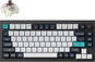 Keychron Q1 Max Swappable RGB Backlight Brown Switch Knob Version - Black, US - Herní klávesnice