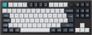 Keychron Q3 Max Swappable RGB Backlight Red Switch Knob Version - Black, CZ/SK - Gaming Keyboard