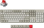 Keychron C2 Pro 8K Wired Hot-swappable RGB Backlight Red Switch - CZ/SK - Gaming Keyboard