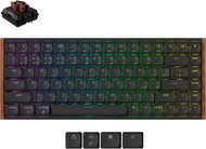 Keychron K3 Ultra 8K Wireless Hot-swappable RGB Backlight Brown Switch - Black, CZ/SK - Gaming Keyboard
