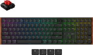 Keychron K5 Ultra 8K Wireless Hot-swappable RGB Backlight Red Switch - Black, CZ/SK - Gaming Keyboard