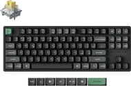 Keychron K8 Ultra 8K Wireless Hot-swappable RGB Backlight Aluminum Banana Switch - Black, CZ/SK - Gaming Keyboard