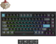 Keychron Q1 Ultra 8K Wireless Hot-swappable RGB Backlight Red Switch - Black, CZ/SK - Gaming Keyboard