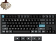 Keychron Q3 Ultra 8K Wireless Hot-swappable RGB Backlight Brown Switch - Black, CZ/SK - Gaming Keyboard