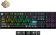 Keychron Q6 Ultra 8K Wireless Hot-swappable RGB Backlight Banana Switch - Black, CZ/SK - Gaming Keyboard