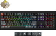 Keychron V6 Ultra 8K Wireless Hot-swappable RGB Backlight Banana Switch - Black, CZ/SK - Gaming Keyboard