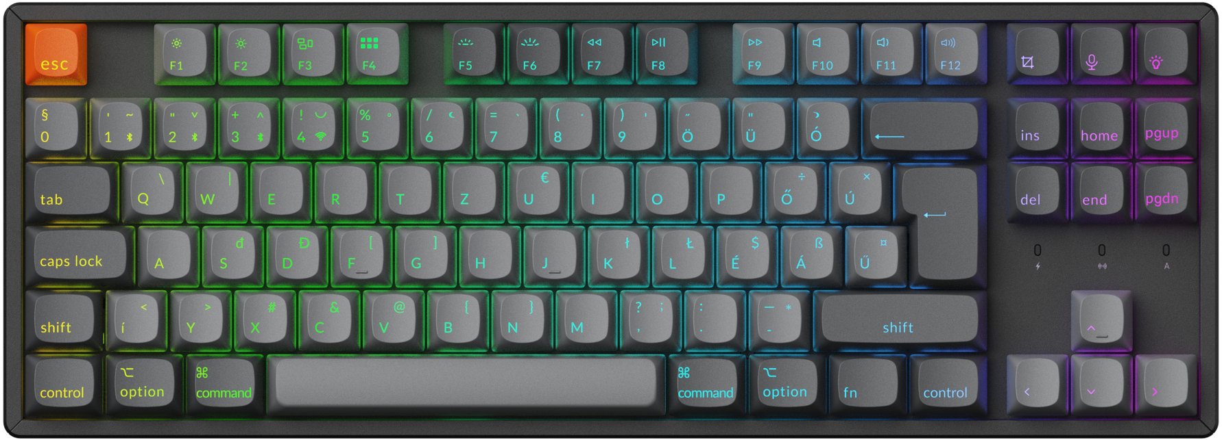 Keychron K8 Max Super Brown Switch - HU - Gamer billentyűzet | Alza.hu
