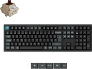 Keychron Q6 Ultra 8K Silk POM Brown Mechanikus Black - HU - Gaming Keyboard