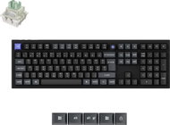 Keychron Q6 HE 8K Ultra-fast Lime Magnetic Mechanikus Black - HU - Gaming Keyboard