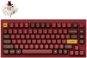 Keychron Q1 Swappable RGB Backlight Brown Switch Knob Version, Red - US - Gaming Keyboard