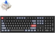 Keychron Q6 Swappable RGB Backlight Blue Switch - Black - Gaming Keyboard