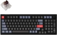 Keychron V5 Swappable RGB Backlight Brown Switch - Black - Knob Version - Gaming Keyboard