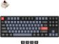 Keychron K8 Pro Swappable RGB Backlight Aluminum Brown Switch - Black - Gaming-Tastatur