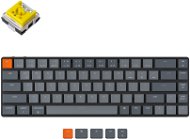Keychron K7-E4 Optical RGB Backlight Banana Switch - Gaming-Tastatur