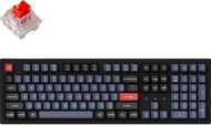 Keychron K10 Pro RGB Backlight Red Switch - Black - US - Gamer billentyűzet