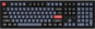 Keychron K10 Pro RGB Backlight Silent Red Switch - schwarz - US - Gaming-Tastatur