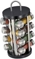 Küchenprofi Spice rack 16 pcs round black - Spice Container Set