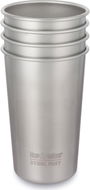 Klean Kanteen nerezové kelímky, brushed stainless, 4 ks, 473 ml - Kelímek na pití