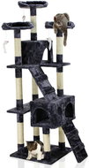 Hawaii Scratching post for cats 170 cm dark grey - Cat Scratcher
