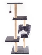 Hawaii Scratching post for cats 112 cm dark grey - Cat Scratcher
