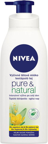 NIVEA Pure & Natural 400ml - Body Lotion - Main image