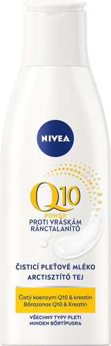 NIVEA Q10 Power Anti-wrinkle Cleansing Milk 200 ml - Cleansing Milk - Main image