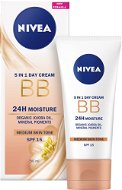 NIVEA Daily Essentials BB Cream 5-in-1 Beautifying Moisturiser Medium to Dark 50ml - BB Cream