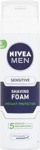 NIVEA Men Sensitive shaving foam 200ml - Shaving Foam - Main image