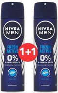 NIVEA Men Fresh Active 150 ml 1+1 - Pánsky dezodorant