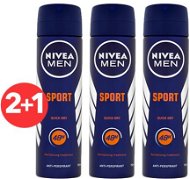 NIVEA Men Sport 3 × 150 ml - Antiperspirant