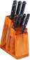 KDS block with 8 knives and fork Trend, beech - Knife Set