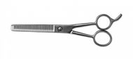 KDS Nůžky holičské efilační 15,5 cm, nerez - Hairdressing Scissors