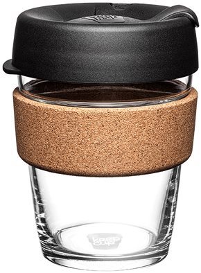 KeepCup bögre Brew Cork Black 340 ml M