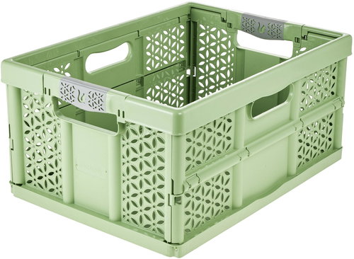 KEEEPER Collapsible Crate lea ECO 32L Green - Shipping Box - Main image