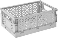 KEEEPER fritzi l Foldable Crate, Nordic Grey - Shipping Box