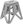 Folding Stool TOM, Nordic Grey
