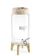Kefirko Kombucha fermenter with stand and tap, 4 l, beige - Fermenter