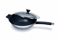 KEN HOM Excellence Wok 32cm Stainless-steel with Lid + Chopper 18cm - Pan