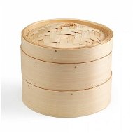 KEN HOM Excellence bambusz pároló 20 cm 2 szint + aprító 18 cm - Pároló