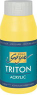 KREUL TRITON SOLO GOYA, light yellow, 750 ml - Acrylic Paints for Canvas