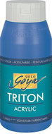 KREUL TRITON SOLO GOYA, cobalt blue, 750 ml - Acrylic Paints for Canvas