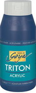 KREUL TRITON SOLO GOYA, dark blue, 750 ml - Acrylic Paints for Canvas