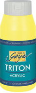 KREUL TRITON SOLO GOYA, lemon, 750 ml - Acrylic Paints for Canvas