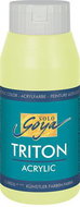 KREUL TRITON SOLO GOYA, pale green, 750 ml - Acrylic Paints for Canvas