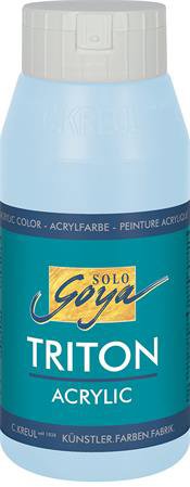 KREUL TRITON SOLO GOYA, helles Himmelblau, 750 ml - Acryl-Farben  - Hauptbild